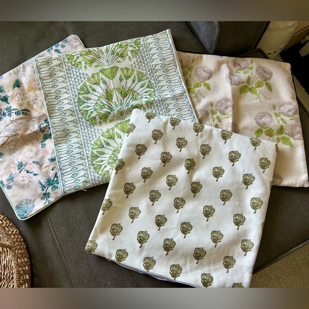 New Floral Patterned Cushion Covers